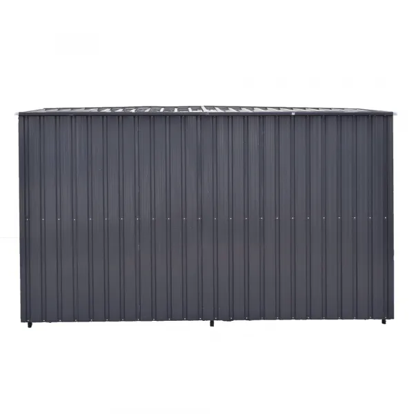 Voliéra pre psa, 259x125x148 cm, antracit, DOGNY TYP 3