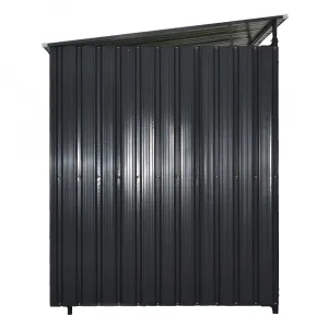 Voliéra pre psa, 259x125x148 cm, antracit, DOGNY TYP 3