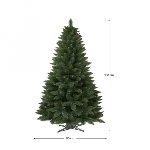 Vianočný stromček so stojanom, zelená, 180 cm, CHRISTEE 11
