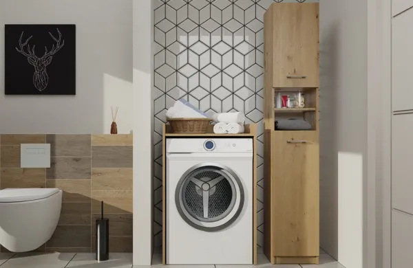 TP Living Kúpeľňová skrinka nad práčku Hudson dub artisan