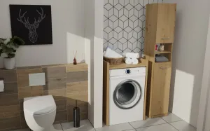 TP Living Kúpeľňová skrinka nad práčku Hudson dub artisan