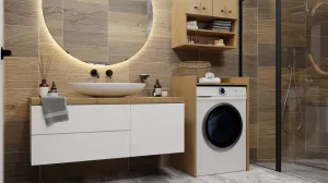 TP Living Kúpeľňová skrinka nad práčku Hudson dub artisan