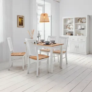 Jedálenský stôl ANTALIA biely 120x60 cm