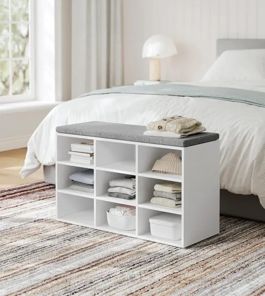 SONGMICS Topánkovník Vasagle Endersen 78 cm biely