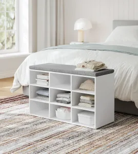 SONGMICS Topánkovník Vasagle Endersen 78 cm biely