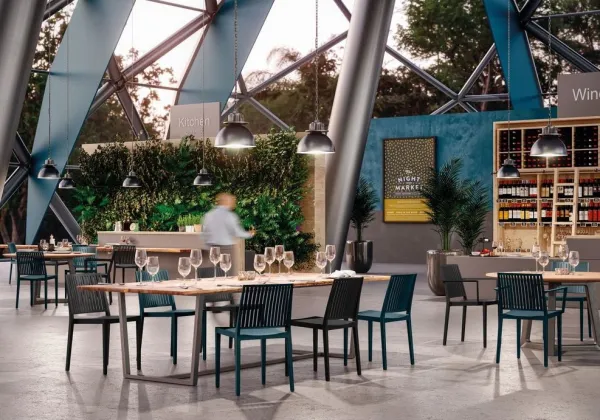 ArtRoja Záhradné kreslo BARS ARMCHAIR Farba: Čierna