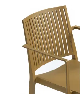 ArtRoja Záhradné kreslo BARS ARMCHAIR Farba: Čierna