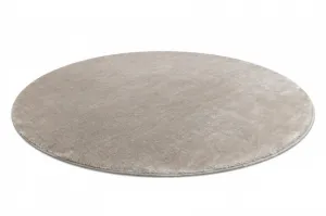 Koberec VISCO strieborný kruh