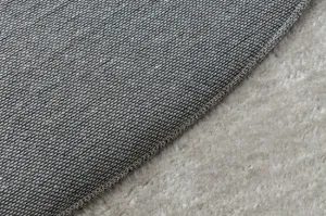 Koberec VISCO strieborný kruh