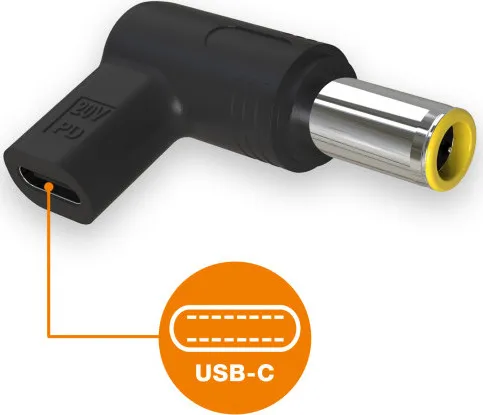 Aligator USB-C napájecí redukce 7,9 x 5,5 mm pro notebooky Lenovo