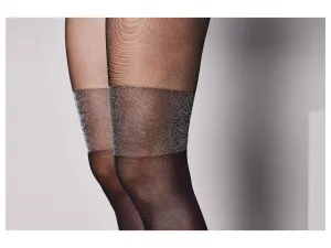 esmara® Dámske pančuchové nohavice, 2 kusy (čierna/pruhy, S (36/38))