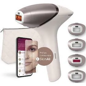 Philips Lumea Series 9900 SkinAI IPL BRI977/00 IPL epilátor na telo, tvár, oblasť bikín a podpazušia 1 ks