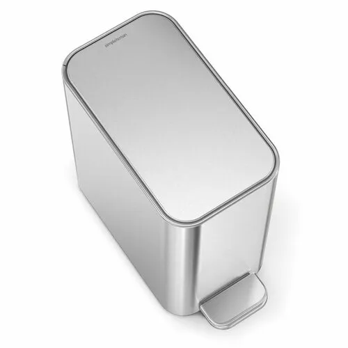 Simplehuman Úzky pedálový kôš 5 l, nehrdzavejúca oceľ