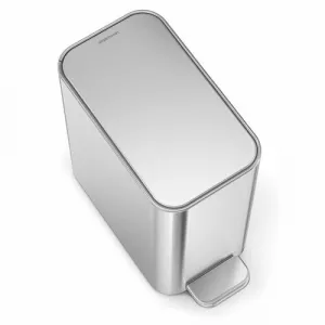 Simplehuman Úzky pedálový kôš 5 l, nehrdzavejúca oceľ