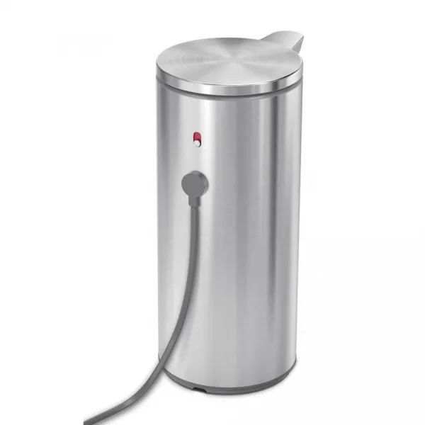 Simplehuman 266ml - kefovaná oceľ - Bezdotykový dávkovač mýdla