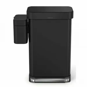 Simplehuman Kôš pre kompostovateľný odpad 4 l, čierna