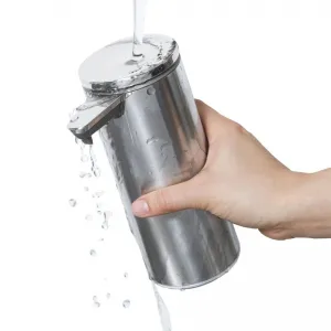 Simplehuman 266ml - kefovaná oceľ - Bezdotykový dávkovač mýdla