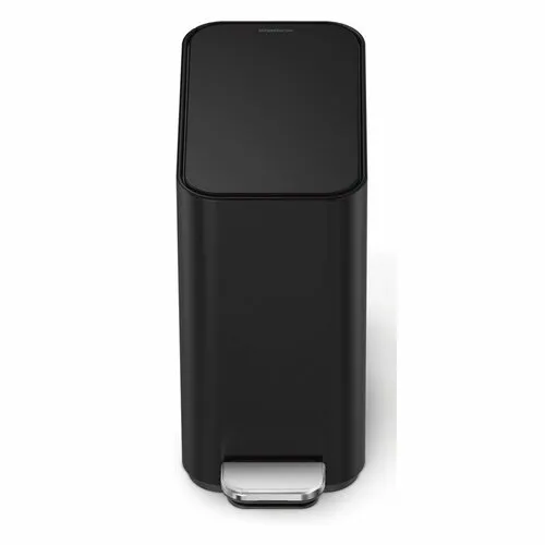 Simplehuman Úzky pedálový kôš 5 l, čierna