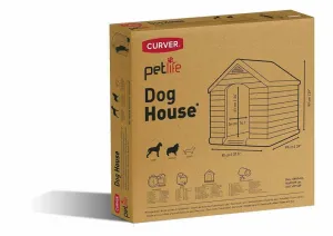 CURVER búda pre psov Dog House sivá, 95 x 99 x 99 cm