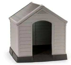CURVER búda pre psov Dog House sivá, 95 x 99 x 99 cm