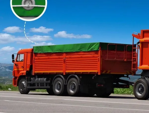 JAGO Plachta 650 g/m², hliníkové oká, zelená, 5 x 8 m