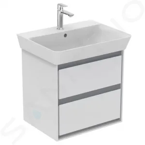 Ideal Standard Connect Air - Umývadlo CUBE 600x460 mm, s prepadom, biela E029801