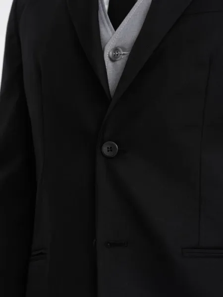 Trendy sako pre pánov čierne
