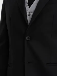 Trendy sako pre pánov čierne