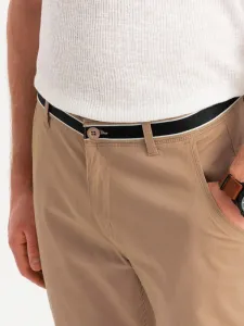 Trendy pánske chinos nohavice pieskové