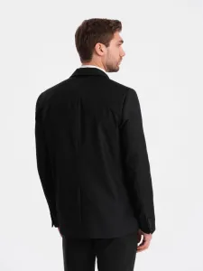 Trendy sako pre pánov čierne