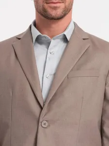 Trendy sako pre pánov béžové