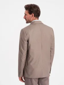 Trendy sako pre pánov béžové