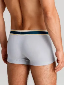 Modré štýlové boxerky unbo-0110 (3ks)
