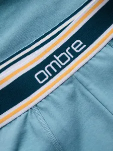 Modré štýlové boxerky unbo-0110 (3ks)
