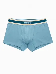 Modré štýlové boxerky unbo-0110 (3ks)