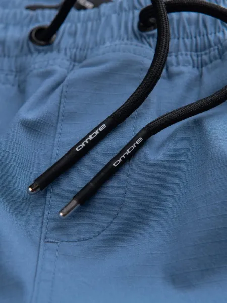 Trendy jogger kapsáčové nohavice pre pánov modré