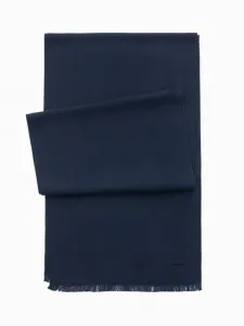 Atraktívny pánsky tmavo modrý šál V2 ACSF-0116
