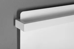 SAPHO - ELMIS elektrický sušiak uterákov 400x800 120 W, hliník, biela mat EB420