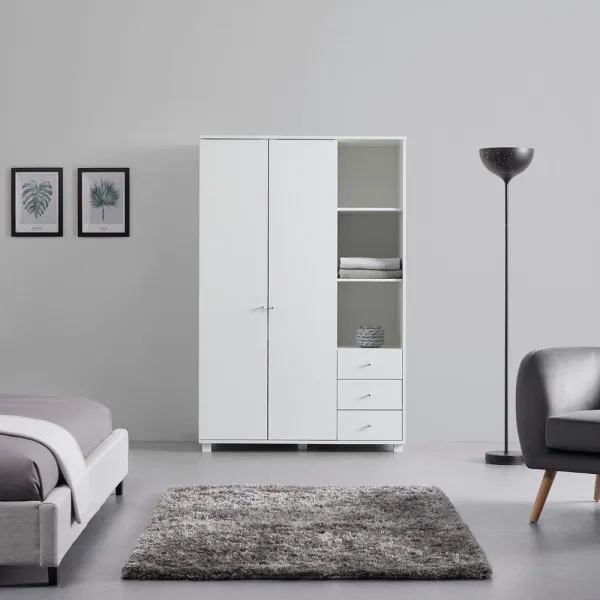 Šatníková skriňa MILO šírka 115cm
