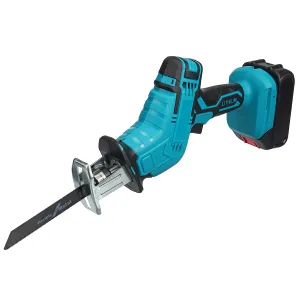 AMOEBA - Akumulátorová chvostová píla 2 x batéria, nabíjačka + kufor vhodné pre batériu MAKITA 18V Batéria: 2ks batéria