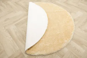 Kúpeľňový koberček Malmo béžový, kruh