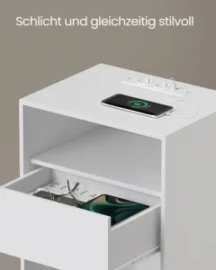 Nočný stolík LET777W04