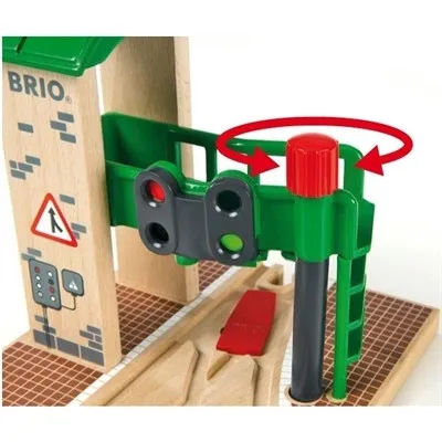 Brio - Signálna stanica s výhybkou