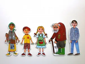 Marionetino - Bábkový balíček bez tyčiek - Perníková chalúpka