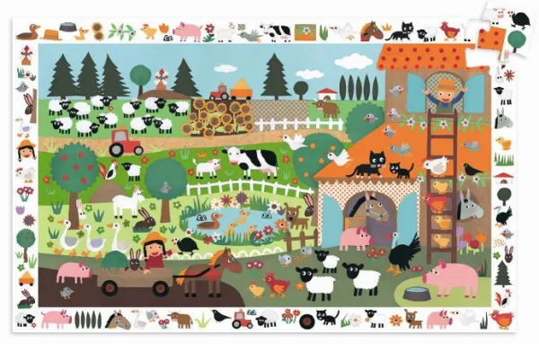 Poznávacie puzzle – Statok 35 dielikov