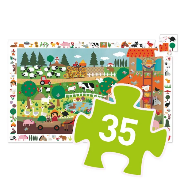 Poznávacie puzzle – Statok 35 dielikov