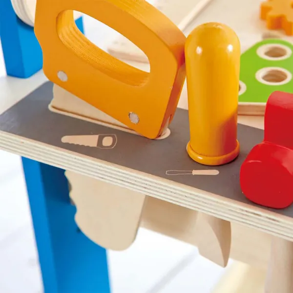 HAPE - Veľký drevený ponk s náradím