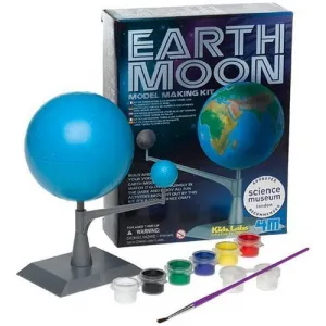 Pohyblivý model Zeme a Mesiaca - svietiaca v tme