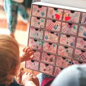 Adventný kalendár na drobnosti – celoročný organizér