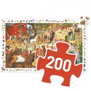 Puzzle – konská jazdiareň – 200 ks